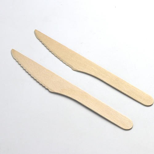 Wooden cutlery knife