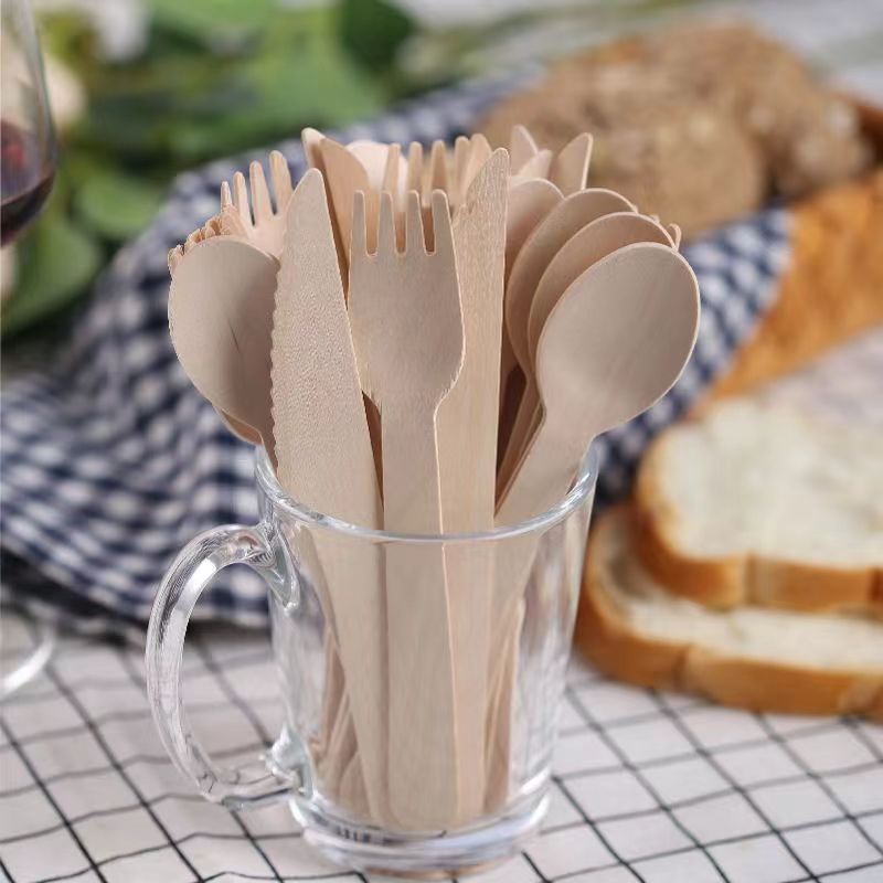 wooden cutlery