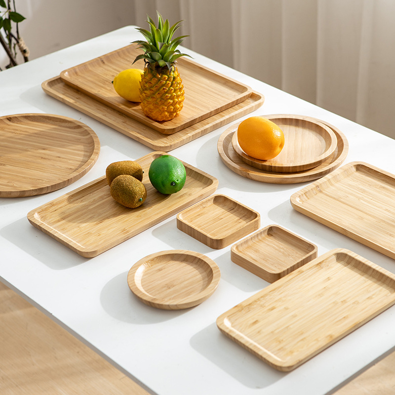 wooden plate